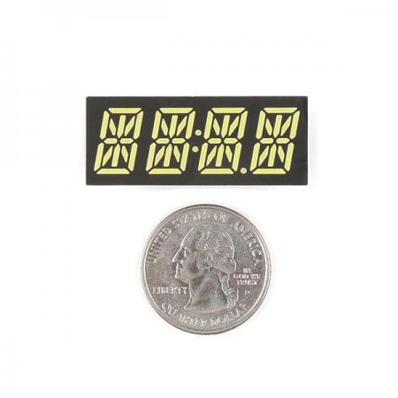 디바이스마트,LED/LCD > FND/도트매트릭스 > FND(세그먼트LED) > FND 모듈,SparkFun,14-Segment Alphanumeric Display - White [COM-21213],14 세그먼트 디스플레이 / 흰색 / 모든 종류의 숫자,문자 및 기호 표시 가능 / 양극 / 최대 순방향 전압 : 3.6V / 연속 순방향 전류 20mA / 크기 : 40mm x 11.95mm