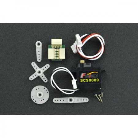 디바이스마트,기계/제어/로봇/모터 > 모터류 > 서보모터 > 아날로그 서보모터,DFROBOT,2.3KG Serial Bus Servo (6V) [SER0059],작동 전압: 4.8-7.4V / 회전 각도: 180° / 센서: 전위차계 / 무부하 속도: 0.07초/60도(143RPM)@6V / 정격 토크: 0.76kg cm@6V