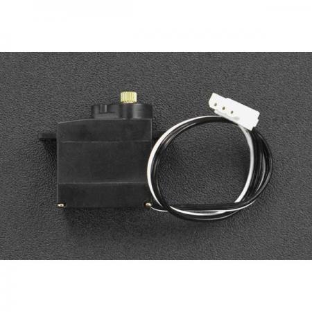 디바이스마트,기계/제어/로봇/모터 > 모터류 > 서보모터 > 아날로그 서보모터,DFROBOT,2.3KG Serial Bus Servo (6V) [SER0059],작동 전압: 4.8-7.4V / 회전 각도: 180° / 센서: 전위차계 / 무부하 속도: 0.07초/60도(143RPM)@6V / 정격 토크: 0.76kg cm@6V