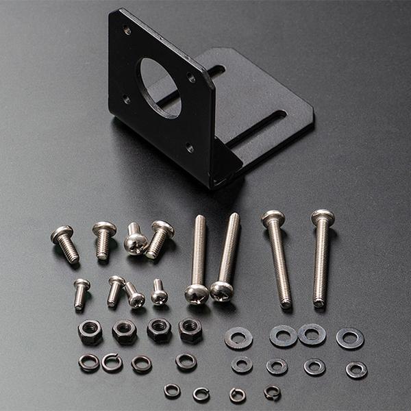 Stepper Motor Mount with Hardware - NEMA-17 Sized [ada-1297]