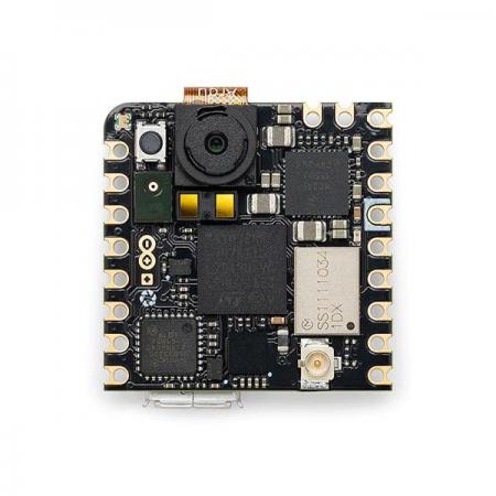 디바이스마트,오픈소스/코딩교육 > 아두이노 > 아두이노 정품 보드/쉴드/키트,아두이노,Arduino Pro - Nicla Vision,ABX00051 / STM32H747AII6 듀얼코어 Arm® Cortex® M7/M4 기반 / 2MP Color Camera + 6축 IMU (LSM6DSOX) + Distance / ToF (VL53L1CBV0FY/1) + Microphone / 2MB Flash, 1MB RAM, 16MB QSPI Flash / Wi-Fi + Bluetooth® Low Energy 4.2 (Murata 1DX - LBEE5KL1DX-883) / 22.86 x 22.