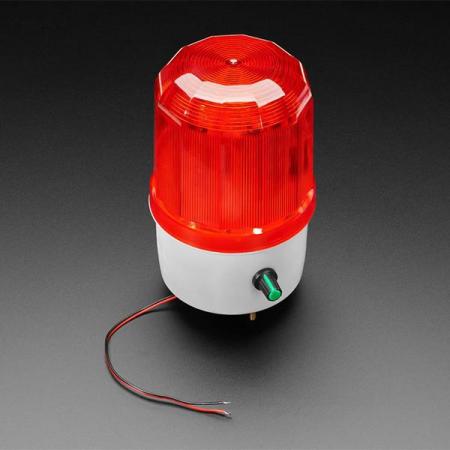 디바이스마트,화학/산업/안전 > 안전용품 > 교통 안전용품 > 경고/경광등,Adafruit,Rotating LED Warning Light with Adjustable Volume Buzzer Alarm [ada-5134],볼륨 조절이 가능한 LED 경고등 / 3V~12V DC / 알람 / 부저 / 크기 : 높이 16.3cm x 지름 12cm/너비