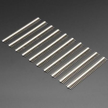 디바이스마트,커넥터/PCB > 핀헤더/IC 소켓 > 핀헤더 > 2.54mm pitch 핀헤더,Adafruit,Break-away 0.1' 36-pin strip male header - White - 10 pack [ada-4149],36핀 / 0.1피치 분리형 수 헤더 10개 / 흰색 10개