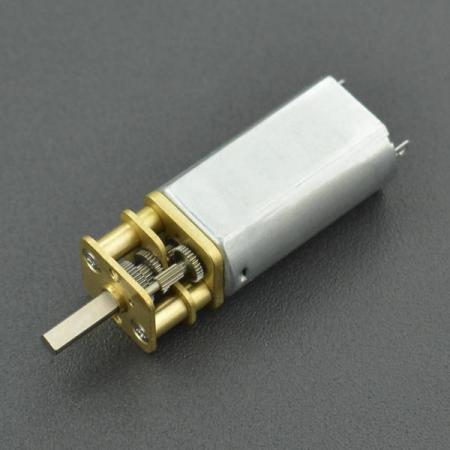 디바이스마트,기계/제어/로봇/모터 > 모터류 > DC기어드모터 > 브랜드(DFRobot) DC기어드모터,DFROBOT,Mini Metal DC Geared Motor (6V 375RPM 0.5Kg*cm) [FIT0565],전압: 6V / 회전 방향: 양방향 / 감소 비율: 1:35 / 샤프트 길이: 10mm / 샤프트 직경: 3mm D형 샤프트 / 무게: 25g