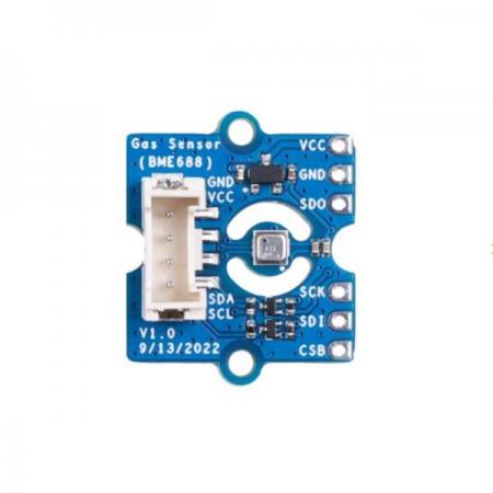디바이스마트,MCU보드/전자키트 > 센서모듈 > 먼지/가스/연기/불꽃 > 가스/공기질/연기센서,Seeedstudio,Grove-Temperature, Humidity, Pressure and Gas Sensor(BME688) [114992989],치수 : 24mm*20mm*9.9mm / 작동 전압 : 3.3V/V / 작동 범위 : -40~+85℃; 0-100% RH; 300-1100hPa / 습도 절대 정확도 : ± 3%rH (20-80%rH,25℃) / 압력 절대 정확도 : ± 0.6hPa(300-1100hPa, 0-65℃)