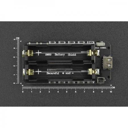 디바이스마트,전원/파워/배터리 > 배터리/배터리홀더 > 배터리홀더 Holder > 18650용 홀더,DFROBOT,2-Way 18650 Battery Holder [DFR0969],출력 전류: 5V/2A, 최대 지원 3A; 3.3V/1A / 입력: 마이크로 및 Type-C 입력 / 출력: USB 출력*1, 3.3V 출력 포트*5, 5V 출력 포트*5