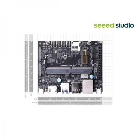 디바이스마트,MCU보드/전자키트 > 인공지능/임베디드/산업용 > 인공지능/머신러닝 > 인공지능 확장보드/액세서리,Seeedstudio,reComputer J101 Carrier Board for Jetson Nano [102991694],Jetson Nano 모듈 (260핀 SODIMM)용 설계 / 나노 모듈(16GB eMMC)의 스토리지 확장을 위한 SD 카드 슬롯 / USB 3.0, USB 2.0 포트, WIFI용 M.2 키 E, RTC, Raspberry Pi GPIO 40핀 등으로 구성된 고성능 안정성