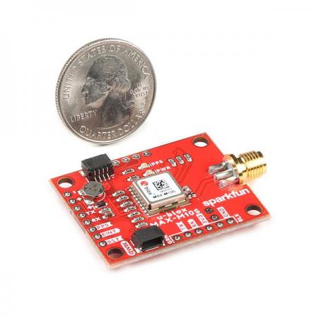 디바이스마트,MCU보드/전자키트 > 통신/네트워크 > GNSS/GPS > 일반용 GPS 모듈,SparkFun,SparkFun GNSS Receiver Breakout - MAX-M10S (Qwiic) [GPS-18037],MAX-M10S(Qwiic) / 1.5m 수평 정확도 / 최대 속도: 500m/s / 고성능 / 소형 GNSS 보드 / 초저전력 / U-blox