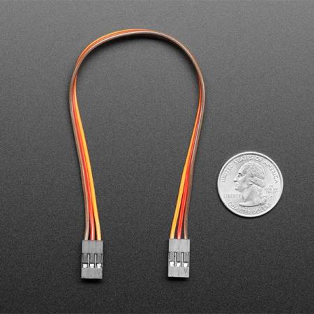 디바이스마트,케이블/전선 > 점퍼/하네스/악어/바나나 > 점퍼 와이어/케이블,Adafruit,2.54mm 0.1' Pitch 3-pin Jumper Cable - 20cm long [ada-4935],2.54mm 0.1피치 3핀 점퍼 케이블 / 길이 : 20cm