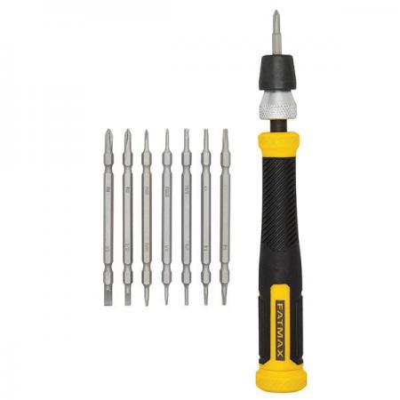 디바이스마트,수공구/전자공구/전동공구 > 작업공구 > 드라이버류 > 드라이버세트,스탠리,14 PCS 정밀 드라이버 세트 FMHT60088-8,다용도 구성 / 4mm x 55mm 양용 비트 7개 (14pcs날) / 빠른 비트 탈부착