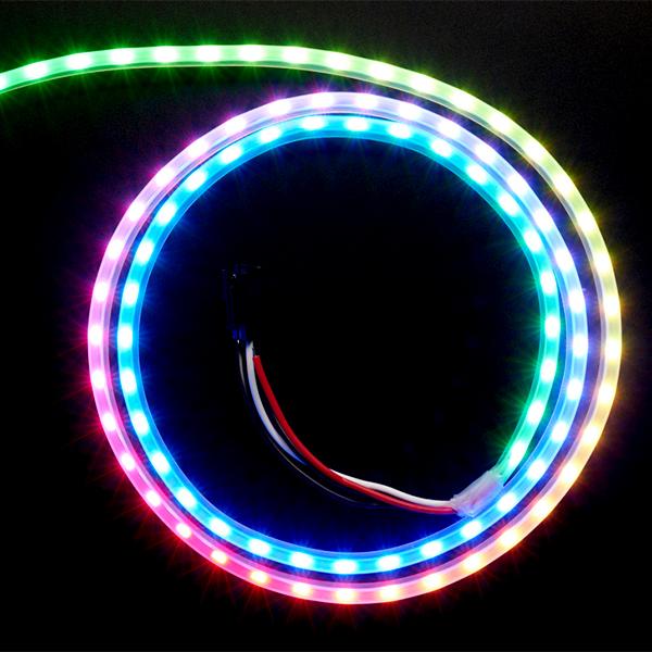 Adafruit NeoPixel LED Side Light Strip - Black 90 LED [ada-3635]