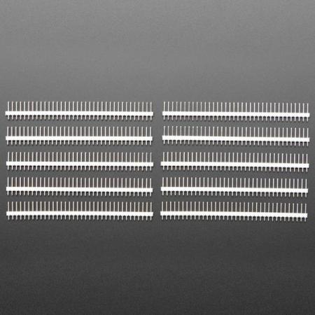 디바이스마트,커넥터/PCB > 핀헤더/IC 소켓 > 핀헤더 > 2.54mm pitch 핀헤더,Adafruit,Break-away 0.1' 36-pin strip male header - White - 10 pack [ada-4149],36핀 / 0.1피치 분리형 수 헤더 10개 / 흰색 10개