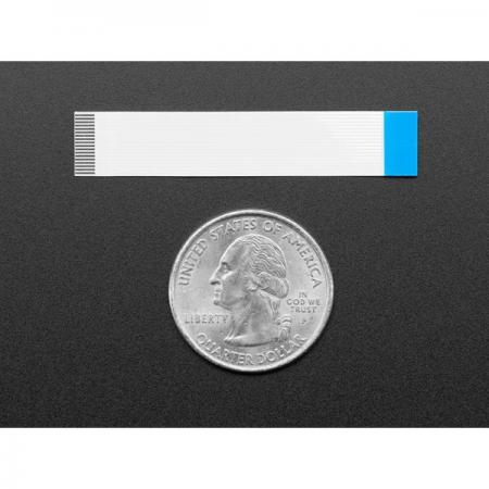 디바이스마트,케이블/전선 > FFC/FPC 케이블 > 0.5 피치 FFC/FPC 케이블 > 16핀/18핀/20핀/22핀 0.5피치 FFC 케이블,Adafruit,EYESPI Cable - 18-pin 50mm long Flex PCB (FPC) A-B Type [ada-5462],유연한 FPC 18핀 케이블 / EYESPI / 0.5핀 / AB형