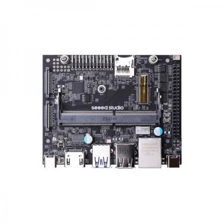 디바이스마트,MCU보드/전자키트 > 인공지능/임베디드/산업용 > 인공지능/머신러닝 > 인공지능 확장보드/액세서리,Seeedstudio,reComputer J101 Carrier Board for Jetson Nano [102991694],Jetson Nano 모듈 (260핀 SODIMM)용 설계 / 나노 모듈(16GB eMMC)의 스토리지 확장을 위한 SD 카드 슬롯 / USB 3.0, USB 2.0 포트, WIFI용 M.2 키 E, RTC, Raspberry Pi GPIO 40핀 등으로 구성된 고성능 안정성