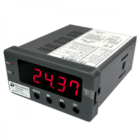 디바이스마트,기계/제어/로봇/모터 > 자동화(FA) > 제어 > 판넬메터,디웰전자,CT-PM1,측정 온도 표시 / 연결센서: CT-N,G시리즈 / 입력전원: 220V,12V~24V