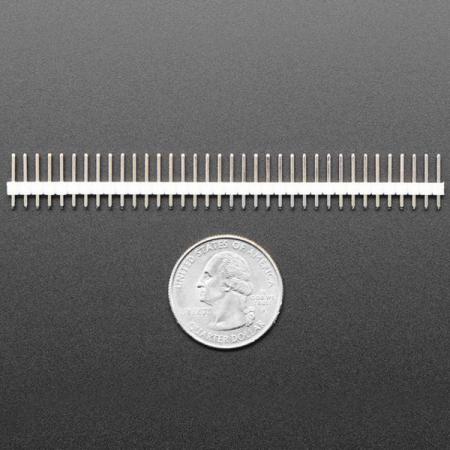 디바이스마트,커넥터/PCB > 핀헤더/IC 소켓 > 핀헤더 > 2.54mm pitch 핀헤더,Adafruit,Break-away 0.1' 36-pin strip male header - White - 10 pack [ada-4149],36핀 / 0.1피치 분리형 수 헤더 10개 / 흰색 10개