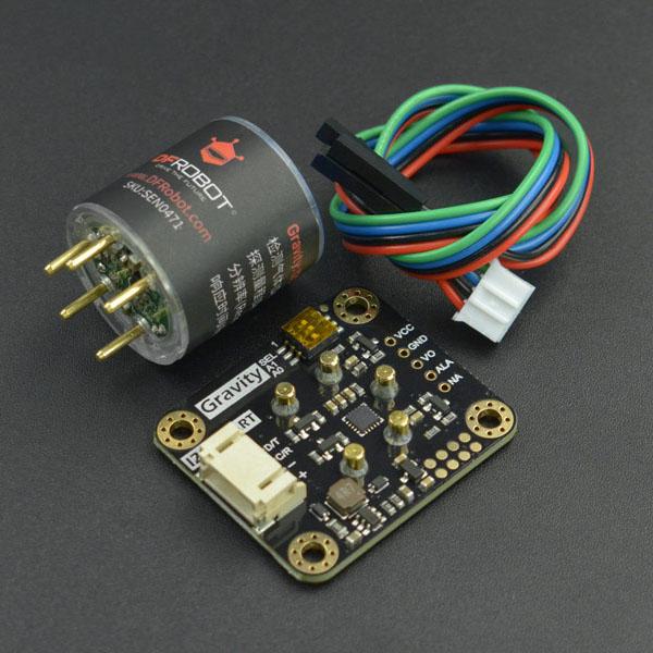Gravity NO2 Sensor (Calibrated) I2C & UART[SEN0471] / 디바이스마트