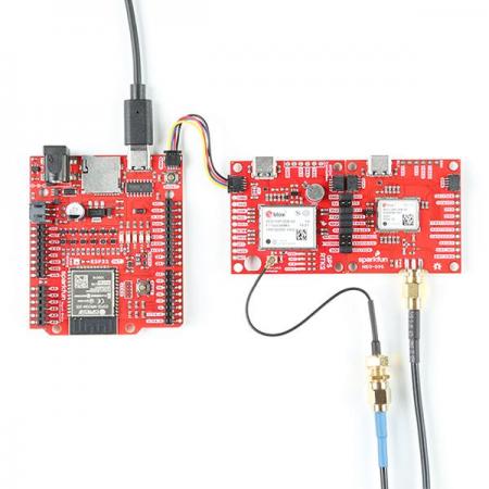 디바이스마트,MCU보드/전자키트 > 통신/네트워크 > GNSS/GPS > 정밀/고성능 GPS 모듈,SparkFun,SparkFun GNSS Correction Data Receiver - NEO-D9S (Qwiic) [GPS-19390],NEO-D9S / L-대역 보정 방송용 위성 데이터 수신기 / 2x Qwiic 커넥터 / SMA 커넥터 포함 / u-blox / L-Band Satellite와 동시 수신 / 전압 : 5V or 3.3V / I2C