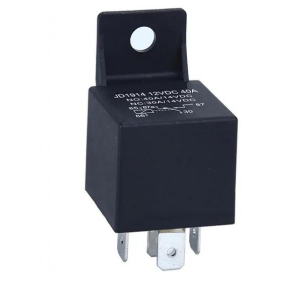 디바이스마트,EV 전기차/캠핑카/그린에너지 > 스위치/커넥터/릴레이 > 릴레이,SMG,JD 차량용 릴레이 (12V 5P+브라켓) [TYE-RL427],DC 12V / 40A / 5핀 / 28*28*25mm (핀제외) / 플라스틱 브라켓 포함