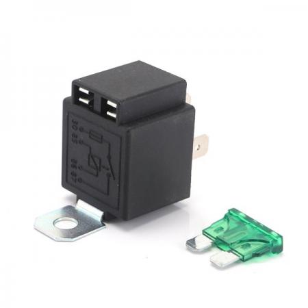 디바이스마트,EV 전기차/캠핑카/그린에너지 > 스위치/커넥터/릴레이 > 릴레이,SMG,차량용 퓨즈 릴레이 30A [TYE-RL429],DC 12V / 30A / 4핀 / 33*25*48mm / 30g / Normallly Open