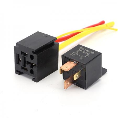 디바이스마트,EV 전기차/캠핑카/그린에너지 > 스위치/커넥터/릴레이 > 릴레이,SMG,JD 방수 차량용 릴레이 (80A 12V) [TYE-RL464],80A 12V / 60*60*50mm / NO / 마운팅 홀 포함