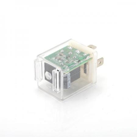 디바이스마트,EV 전기차/캠핑카/그린에너지 > 스위치/커넥터/릴레이 > 릴레이,SMG,SG152B 차량용 플래셔 릴레이 (투명) [TYE-RL479],12V 180W / 3핀 / 30*30*39mm / 투명