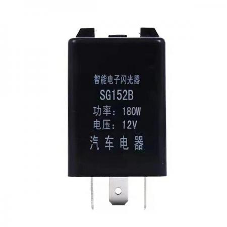 디바이스마트,EV 전기차/캠핑카/그린에너지 > 스위치/커넥터/릴레이 > 릴레이,SMG,SG152B 차량용 플래셔 릴레이 (블랙) [TYE-RL480],12V 180W / 3핀 / 30*30*39mm / 검정