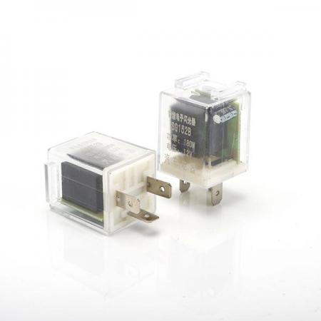 디바이스마트,EV 전기차/캠핑카/그린에너지 > 스위치/커넥터/릴레이 > 릴레이,SMG,SG152B 차량용 플래셔 릴레이 (블랙) [TYE-RL480],12V 180W / 3핀 / 30*30*39mm / 검정