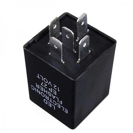 디바이스마트,EV 전기차/캠핑카/그린에너지 > 스위치/커넥터/릴레이 > 릴레이,SMG,5핀 오토바이 LED 플래셔 릴레이 [TYE-RL481],12V 10A / 5핀 / 30*30*40mm