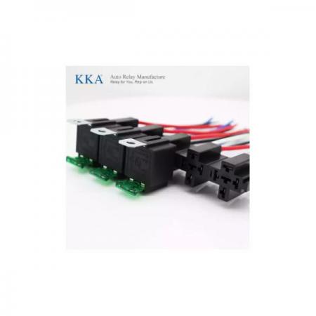 디바이스마트,EV 전기차/캠핑카/그린에너지 > 스위치/커넥터/릴레이 > 릴레이,SMG,KKA-A4F NO 릴레이 24V 30A 4핀 (소켓 포함) [TYE-RL037],차량용 릴레이 / 24V 30A / 4핀 / 소켓포함 / NO