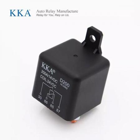 디바이스마트,EV 전기차/캠핑카/그린에너지 > 스위치/커넥터/릴레이 > 릴레이,SMG,KKA-D200 시동형 릴레이 24V 200A [TYE-RL113],차량용 릴레이 / 12V 200A
