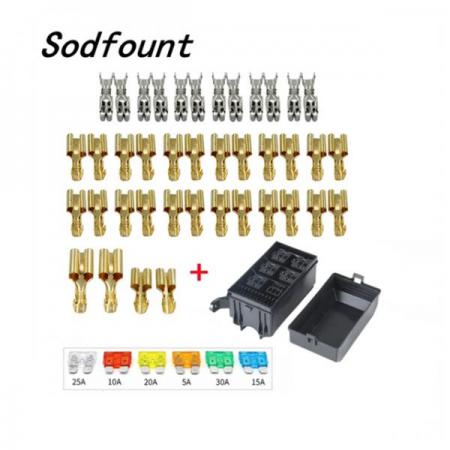 디바이스마트,EV 전기차/캠핑카/그린에너지 > 전선/전기용품 > 퓨즈/퓨즈박스,SMG,릴레이 퓨즈 정션박스 12way (박스),릴레이 퓨즈 홀더 /12way / 퓨즈 포함 / 70*120*90mm