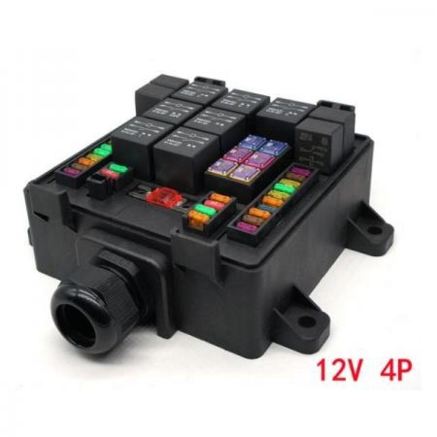 릴레이 퓨즈 정션박스 다방향 (12V 4P 포함)