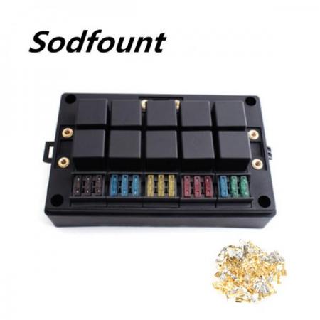 디바이스마트,EV 전기차/캠핑카/그린에너지 > 전선/전기용품 > 퓨즈/퓨즈박스,SMG,릴레이 퓨즈 정션박스 15way (12V 5P 포함),릴레이 퓨즈 홀더 / 15way / 퓨즈 포함 / 12V 5핀 릴레이 포함 / 202*124*82mm