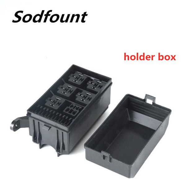 릴레이 퓨즈 정션박스 6way (박스)