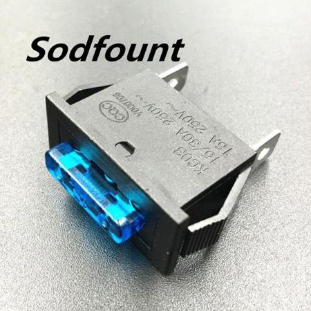 디바이스마트,EV 전기차/캠핑카/그린에너지 > 전선/전기용품 > 퓨즈/퓨즈박스,SMG,퓨즈 홀더 판넬형 1P,KCD3 퓨즈홀더