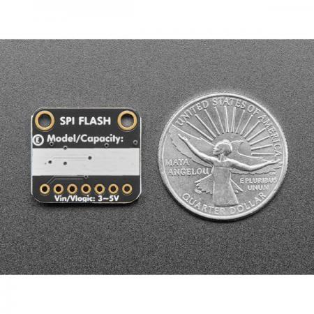 디바이스마트,MCU보드/전자키트 > 전원/신호/저장/응용 > SD/TF/메모리,Adafruit,Adafruit SPI FLASH Breakout - W25Q64 - 64 MBit / 8 MByte [ada-5636],W25Q64 - 64Mbit / 8MByte / 플래시 브레이크 아웃 / 레벨 시프팅 3V, 5V / littleFS 또는 FAT와 같은 파일 시스템으로 포맷 가능
