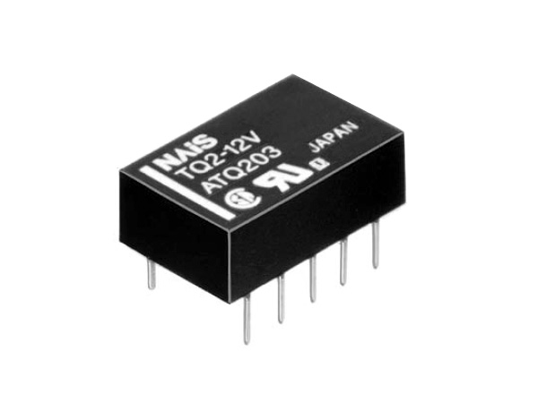 디바이스마트,스위치/부저/전기부품 > 릴레이 > 일반 릴레이,Panasonic,TQ2-24V,일반 릴레이 / 접촉형식 : DPDT-NO, NC (2 Form C) / 코일 전압 : 5 / 12 / 24VDC / 스위칭 전압(AC) : 125VAC / 스위칭 전류(AC) : 0.5A / 스위칭 전압(DC) : 30VDC / 스위칭 전류(DC) : 1A / 코일 전류 : 28.1 / 11.7 / 8.3mA / 전력 소비 : 140mW / 코일 저항 : 178 / 1028 / 2880Ω