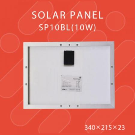 디바이스마트,전원/파워/배터리 > 솔라패널 > 9V,해온솔라,HR-SP10BL(10W),10W 단결정 태양광패널 / Vmp: 18V