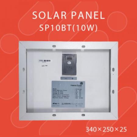 디바이스마트,전원/파워/배터리 > 솔라패널 > 18V,해온솔라,HR-SP10BT,10W 도로표지판용/단결정 태양광패널