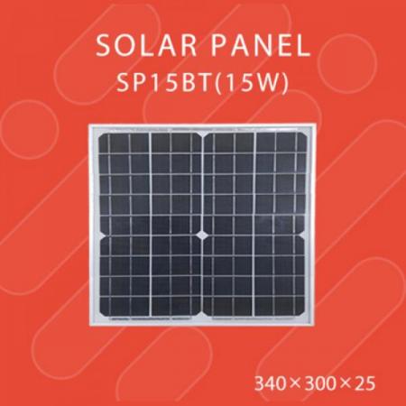 디바이스마트,전원/파워/배터리 > 솔라패널 > 18V,해온솔라,HR-SP15BT,10W 도로표지판용/단결정 태양광패널 / Vmp: 18V