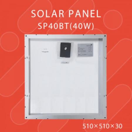 디바이스마트,전원/파워/배터리 > 솔라패널 > 18V,해온솔라,HR-SP40BT,40W 도로표지판용/단결정 태양광패널 / Vmp: 18V