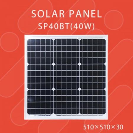 디바이스마트,전원/파워/배터리 > 솔라패널 > 18V,해온솔라,HR-SP40BT,40W 도로표지판용/단결정 태양광패널 / Vmp: 18V