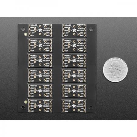 디바이스마트,커넥터/PCB > PCB기판/관련상품 > 브레드보드,Adafruit,PB86 Step Switch Breadboard-Friendly Breakout PCB - Pack of 12 [ada-5631],PB86 / 브레드보드 / 12개 개별 브레이크아웃 / 12개