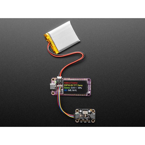 Adafruit ESP32-S3 TFT Feather - 4MB Flash, 2MB PSRAM, STEMMA QT [ada-5483]
