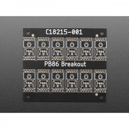 디바이스마트,커넥터/PCB > PCB기판/관련상품 > 브레드보드,Adafruit,PB86 Step Switch Breadboard-Friendly Breakout PCB - Pack of 12 [ada-5631],PB86 / 브레드보드 / 12개 개별 브레이크아웃 / 12개
