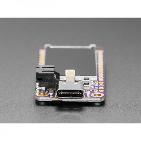 디바이스마트,오픈소스/코딩교육 > 파이썬/IoT 개발 보드 > ESP32,Adafruit,Adafruit ESP32-S3 TFT Feather - 4MB Flash, 2MB PSRAM, STEMMA QT [ada-5483],ESP32-S3 Dual Core 240MHz Tensilica 프로세서 기반 / Color 1.14인치 IPS TFT with 240x135 픽셀 / 전원 : USB-C 또는 Li-poly 배터리 / 크기 : 52.5 x 22.8 x 9.5mm