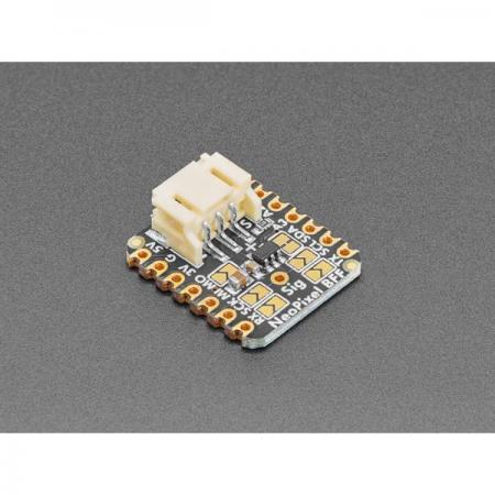디바이스마트,LED/LCD > 드라이버/컨트롤러 > LED 드라이버,Adafruit,Adafruit NeoPixel Driver BFF Add-On for QT Py and Xiao [ada-5645],QT Py 및 Xiao용 Adafruit NeoPixel 드라이버 / 핀 A3 기본값 에서 레벨 시프트된 데이터, 솔더 점퍼 선택 SCL, TX, RX, SCK 또는 MOSI 가능