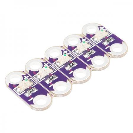 디바이스마트,MCU보드/전자키트 > 디스플레이 > LED,SparkFun,LilyPad LED Yellow (5pcs) [DEV-14014],스파크펀 릴리패드 LED 노랑(노란색) / 5개입 1팩 / 크기 : 5.5mm x 12mm