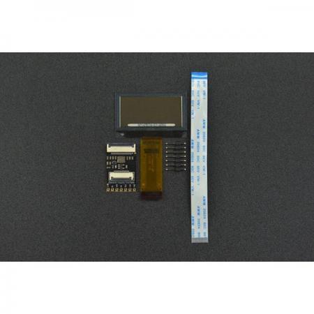 디바이스마트,MCU보드/전자키트 > 디스플레이 > LCD/OLED,DFROBOT,Fermion: 1.51inch OLED Transparent Display with Converter (Breakout) [DFR0934],작동 전압: 3.3V / 드라이버 칩: SSD1309 / 컨버터 인터페이스: SPI 및 GDI / 어댑터 크기: 18x28mm/0.71x1.10inch / 픽셀 피치: 0.274 x 0.274mm / 스크린 크기 : 42x27mm/1.65x1.07inch